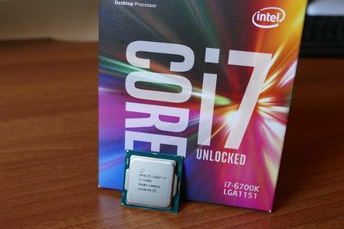 Procesador Intel Core I7 6700k Sexta Generación Lga 1151