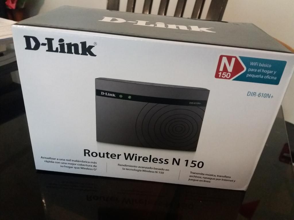 Router Wireless N 150 D-link (nuevo)