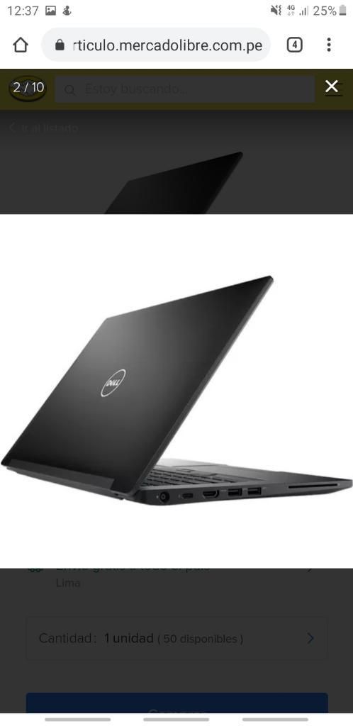 Vendo Laptop Dell Nueva