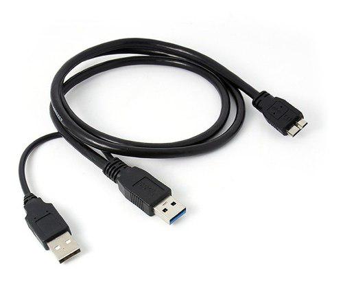 Cable Y Usb 3.0 Wii Wii U Disco Duro Externo Dual Power