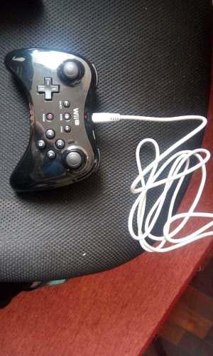 Vendo Pro Controller Wii U Usado Con Cable Perfecto Estado