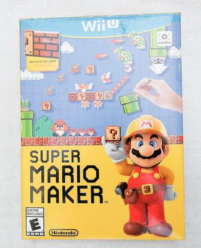 Wii U Juego Super Mario Maker (caja Completo)