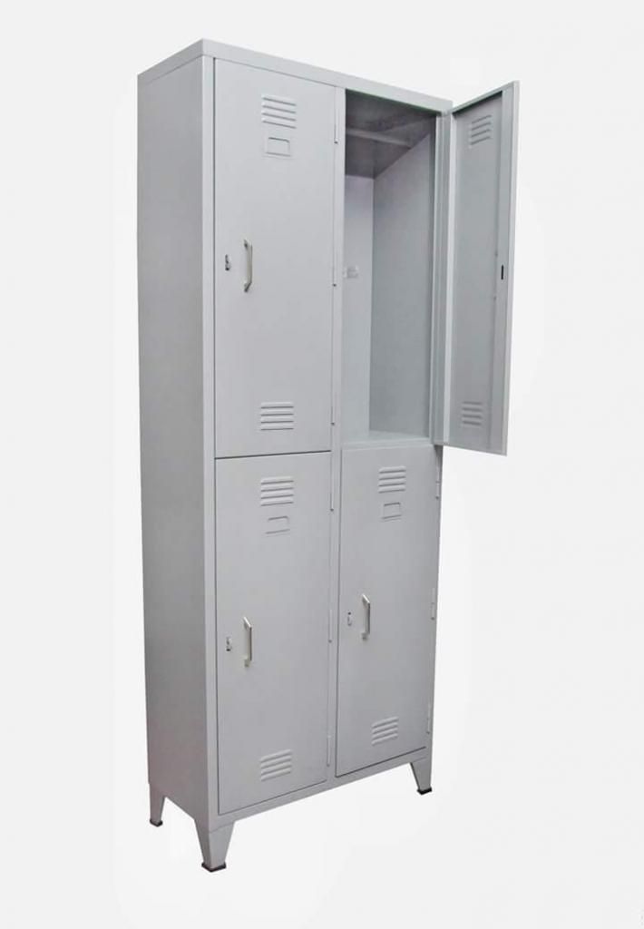 locker 4 puertas para colocar candado