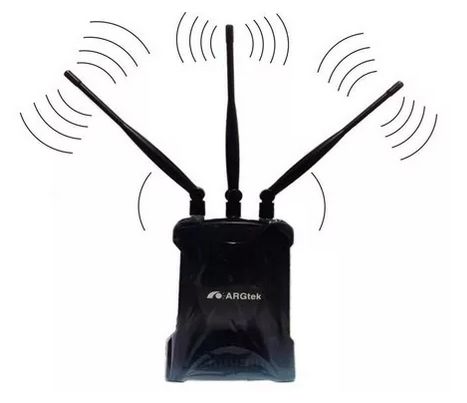 Ap Router Argtek 300mps 3 Antena De 5dbi mw