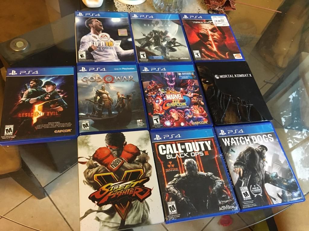 Juegos de Ps4 desde 20 Soles