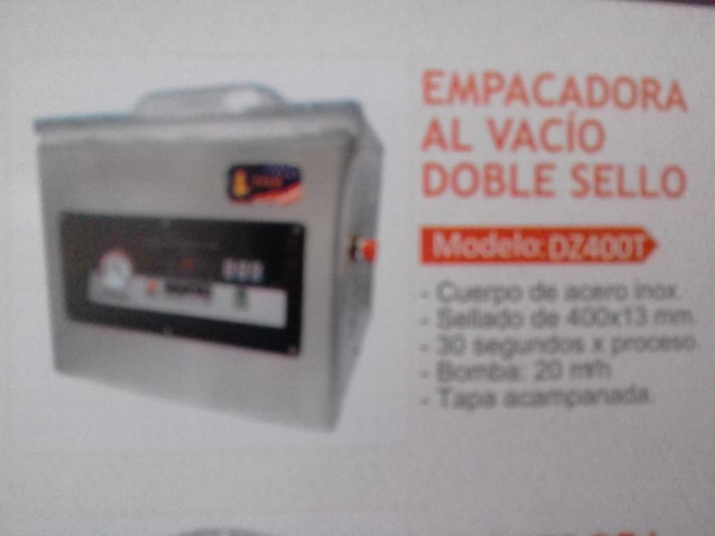 Maquina empacadora al vacio