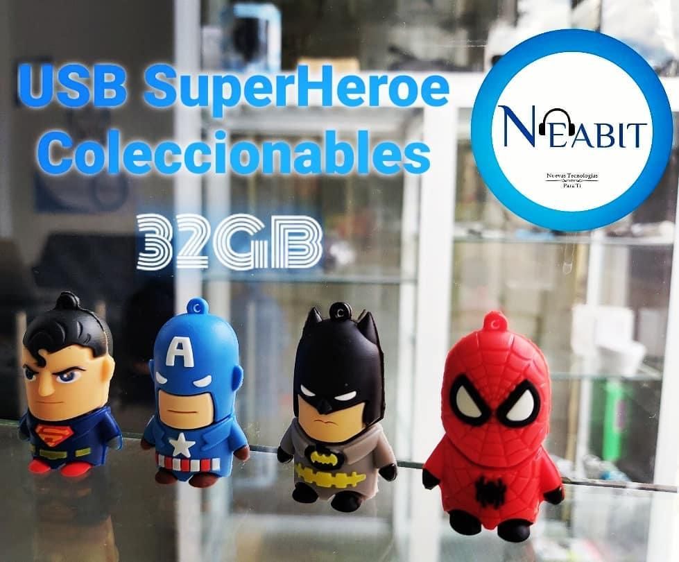Nuestros Super Heroes Usb llegan para salvar tu información