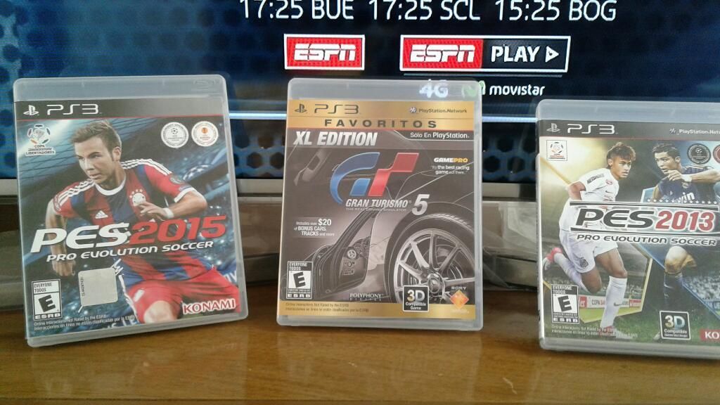 Vendo Juegos Ps3 PES  Y  Y GT5