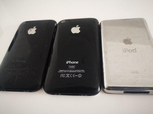 2 iPhone 3g Funcionan Ok, Mas iPod Classic 160 De Regalo