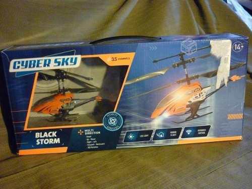 Helicóptero Cyber Sky Black Storm