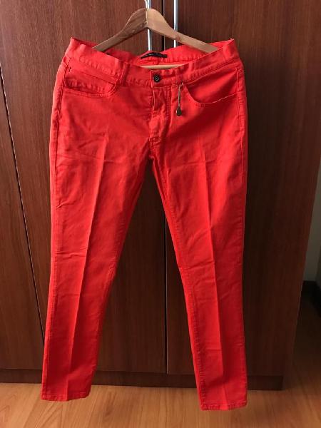 REMATO Pantalón ZARA MAN BASIC Talla 31 en dril stretch