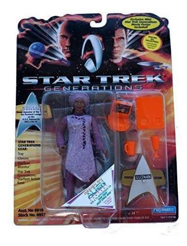 Star Trek Generations Guinan 4 Pulgadas Figura De Accion