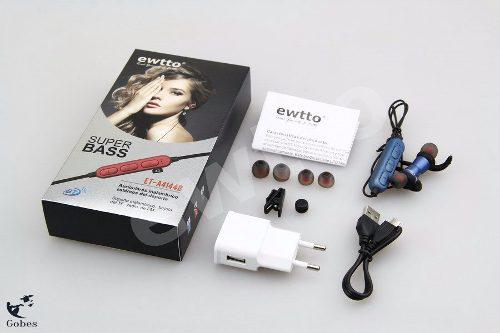 Audífonos Bluetooth Ewtto Super Bass Et- A4144b