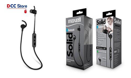 Audífonos Bluetooth Maxell 347777 Eb-bt100 Solid