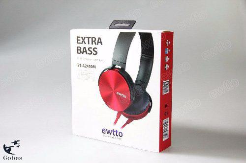 Audífonos Extra Bass Ewtto Et- A2450m | Envío Nacional