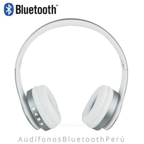 Audifono Bluetooth Inalambrico Mp3 Radio Fm Microsd 4en1