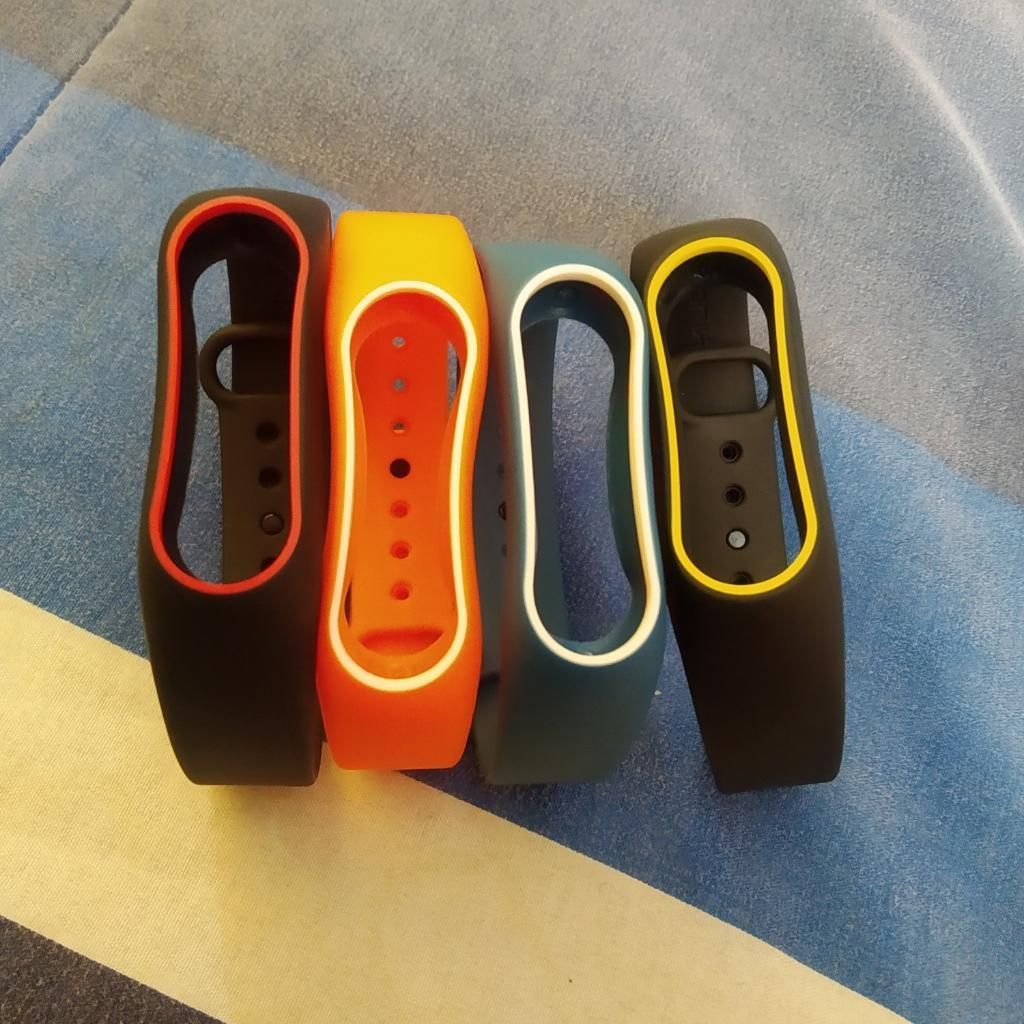 Correas Goma Xiaomi Mi Band 2 Colores