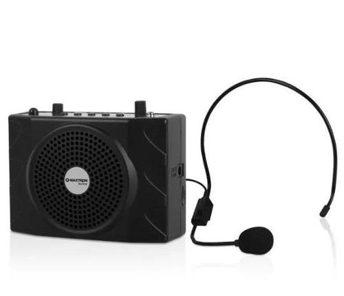 Parlante+altavoz Portatil Microfono Vincha Maxtron Bluetooth