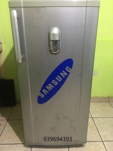 Refrigerador Samsung Gris (usado) Congeladora - Nevera