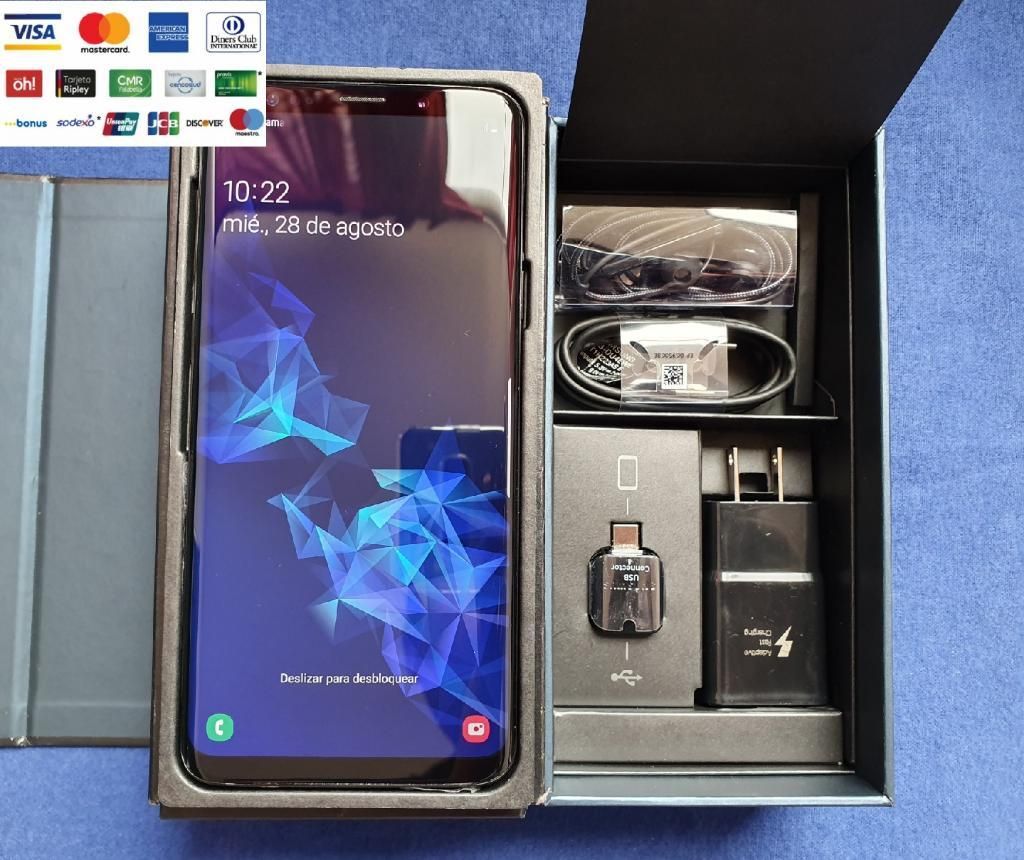 Samsung S9 Plus 64gb Dual Sim en Caja