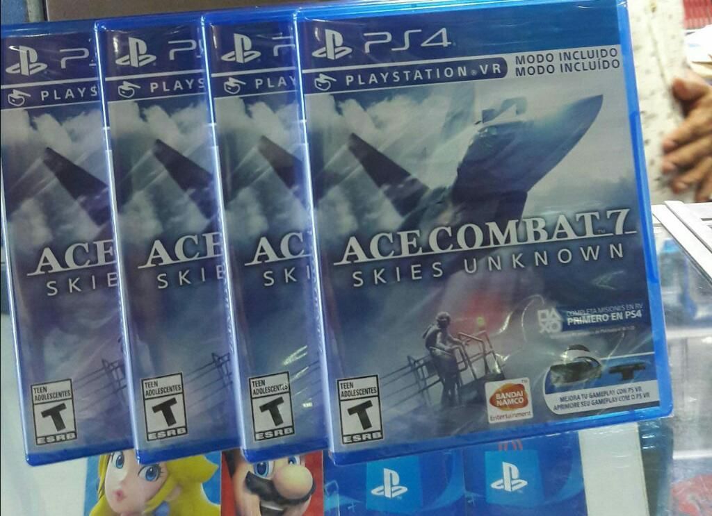 Ace Combat 7 Ps4 Nuevo Sellado Stock