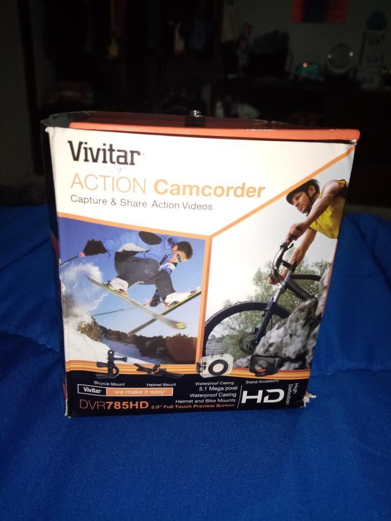 Action Camcorder- Vivitar