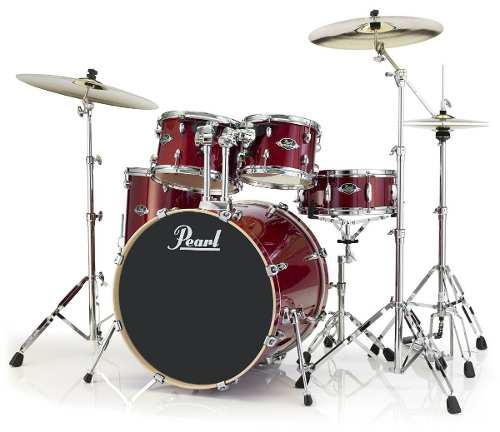 Bateria Acustica Pearl Export Exx725spc Black Cherry Glitter