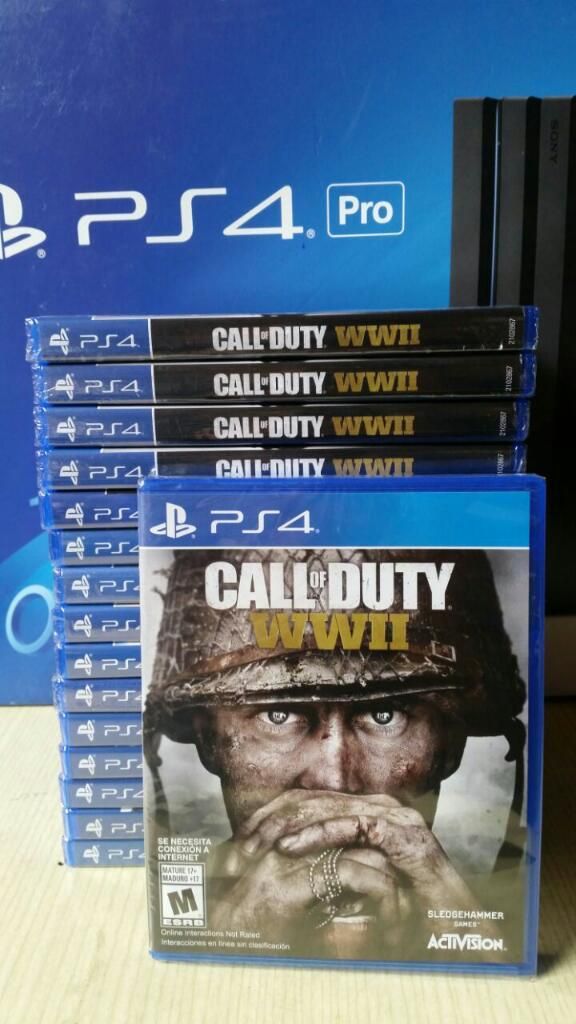 Call Of Duty Ww2 Ps4 Nuevo Sellado stock