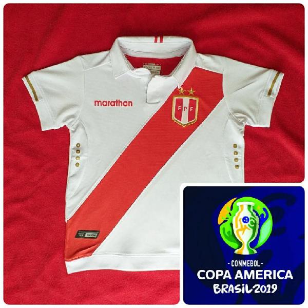 Camiseta Peru Niño Copa America 2019 A