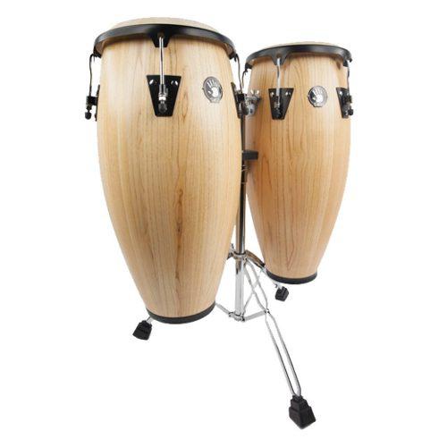 Congas Importadas Con Soporte De 10'' Y 11'' 5d2 1011s-nt