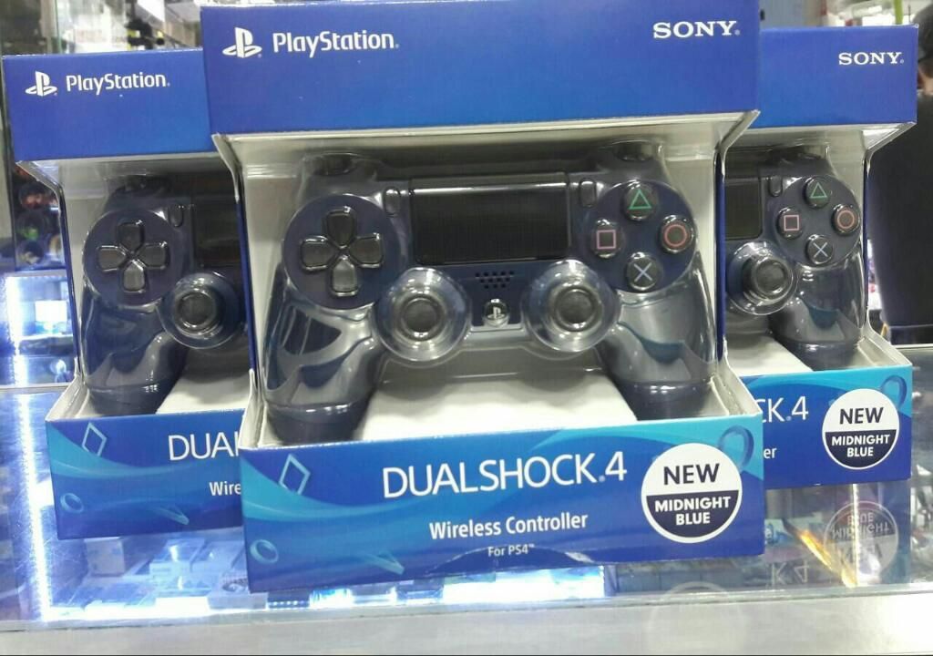 Dualshock 4 Midnight Blue Edicion Special Ps4 Nuevo Sellado