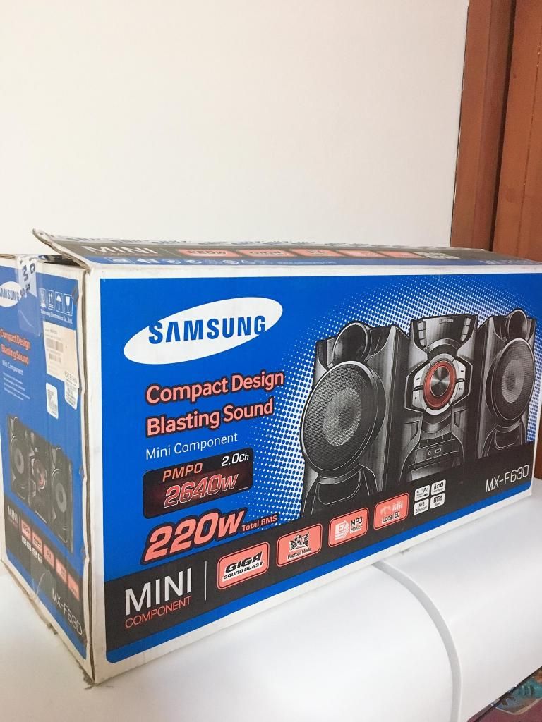 EQUIPO DE SONIDO SAMSUNG NUEVO