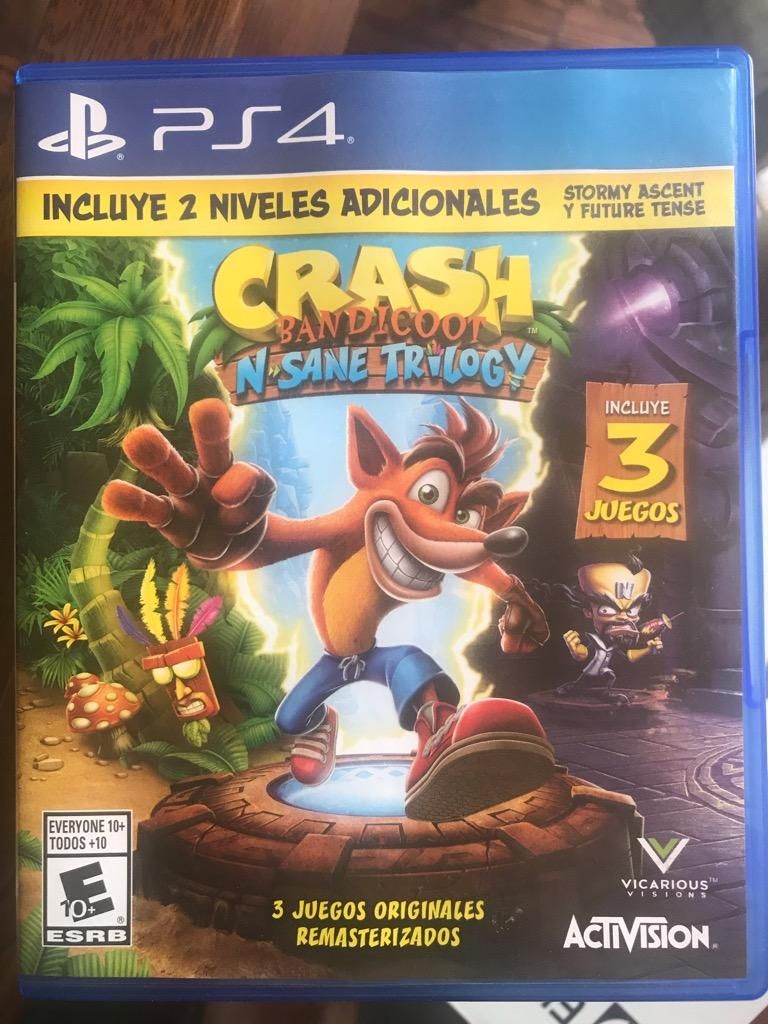 Juego de Play Crash Bandicot