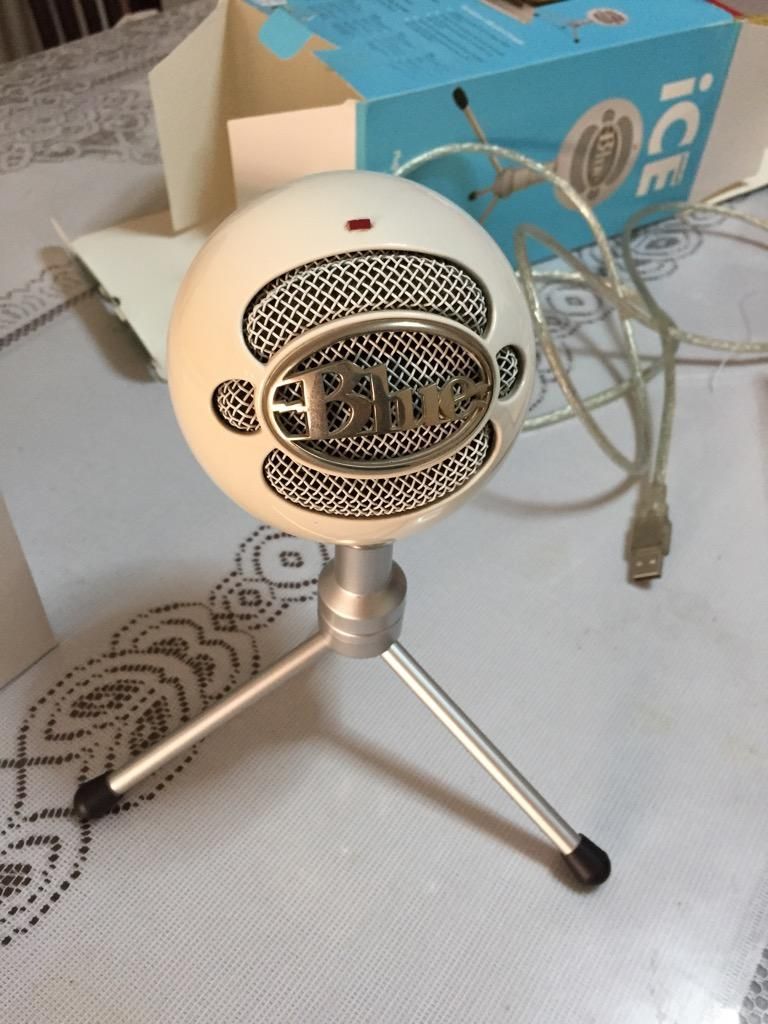 Microfono Snowball Ice accesorios