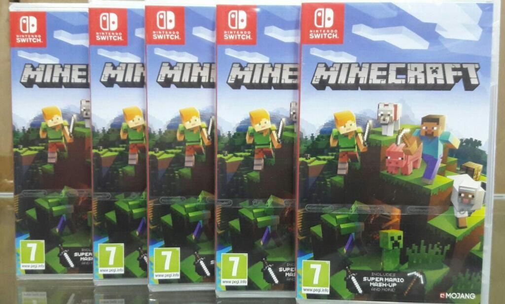 Minecraft Nintendo Switch Nuevo Sellado Stock