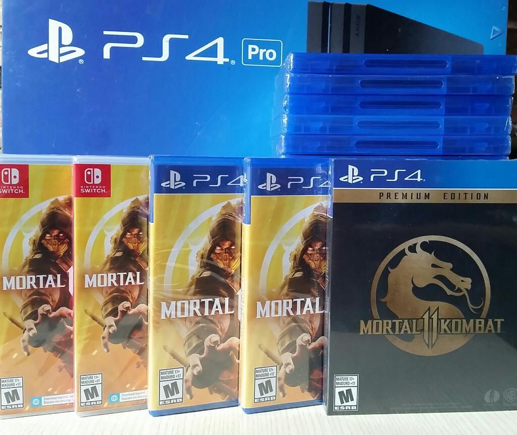 Mortal Kombat 11 Ps4 Nuevo Sellado Stock