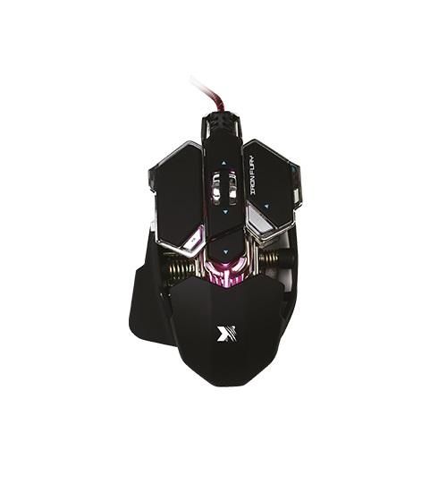 Mouse XBLADE Gaming Iron Fury G Dpi USB Black/Metal