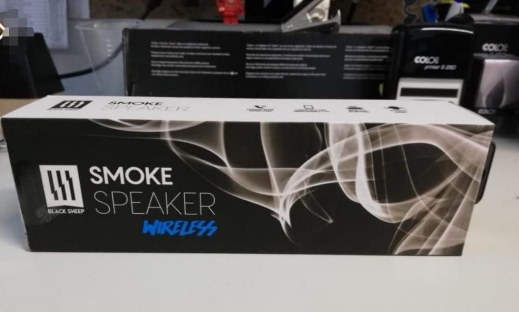 Parlante Speaker Wireless Smoke Rasta Negro Blacksheep nuevo
