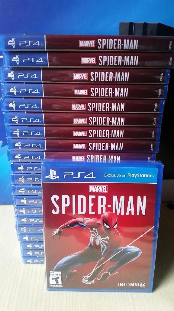 Spiderman Ps4 Nuevo Sellado Stock