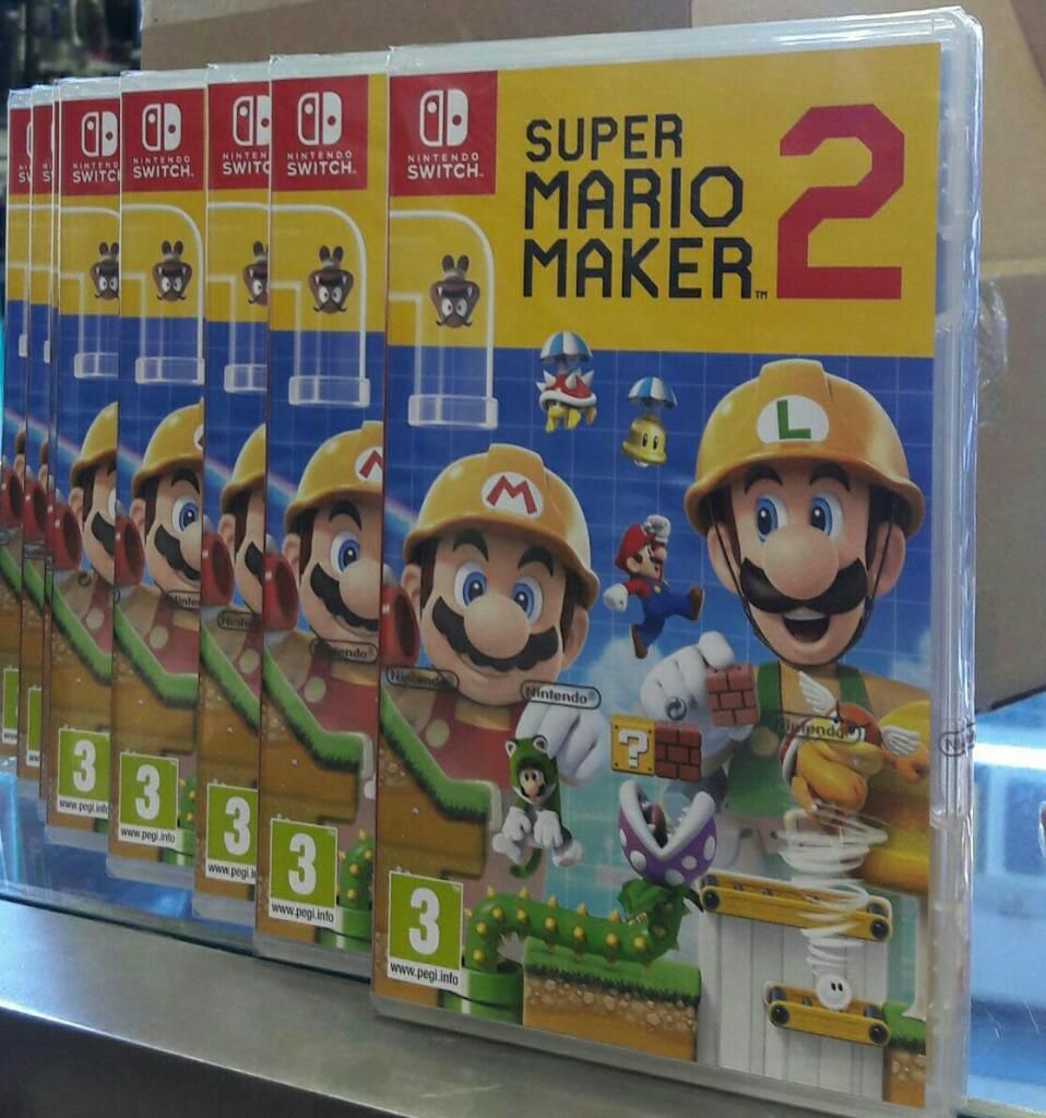 Super Mario Maker 2 Nintendo Switch Nuevo Sellado Stock