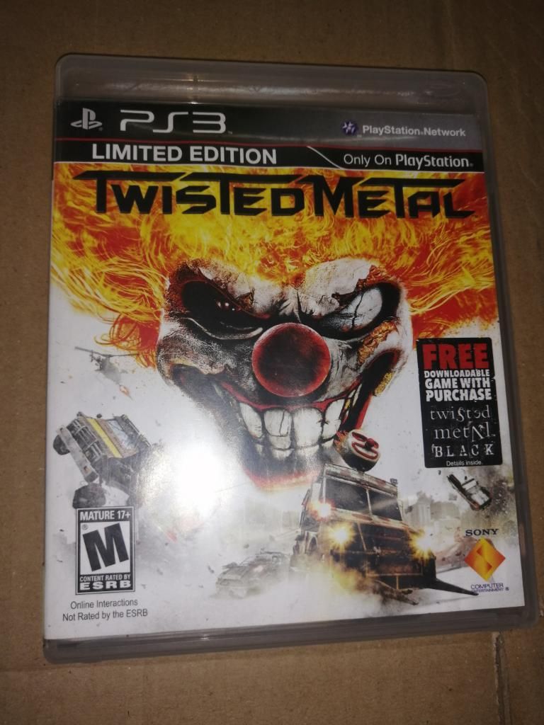 Twisted Metal Edition Limited Ps3
