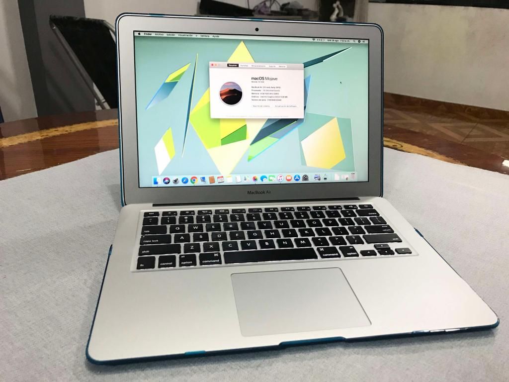 macbook air  core i5 teclado iluminado, de mi uso
