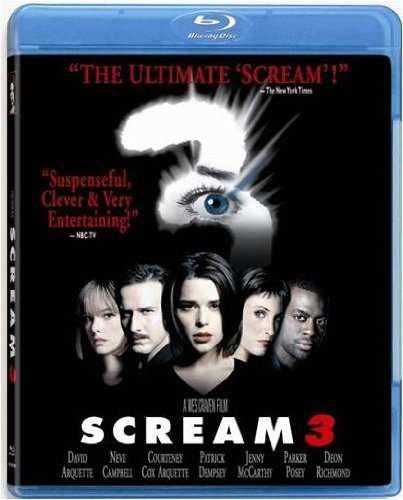 Blu Ray Scream 3 - Stock - Nuevo - Sellado