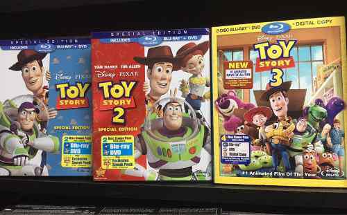 Blu-ray Toy Story Nuevas Y Selladas Incluye Cover