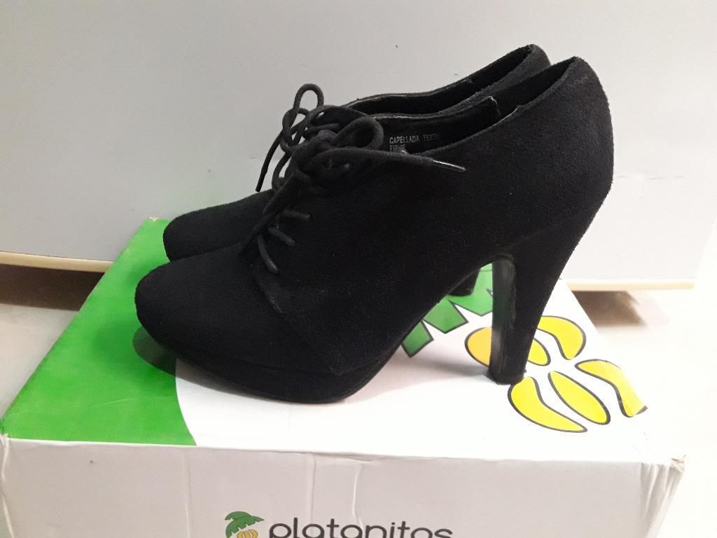 Botines Platanitos Talla 36