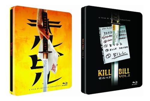 Kill Bill 1 Y 2 Blu Ray Steelbook Tarantino Pack 2