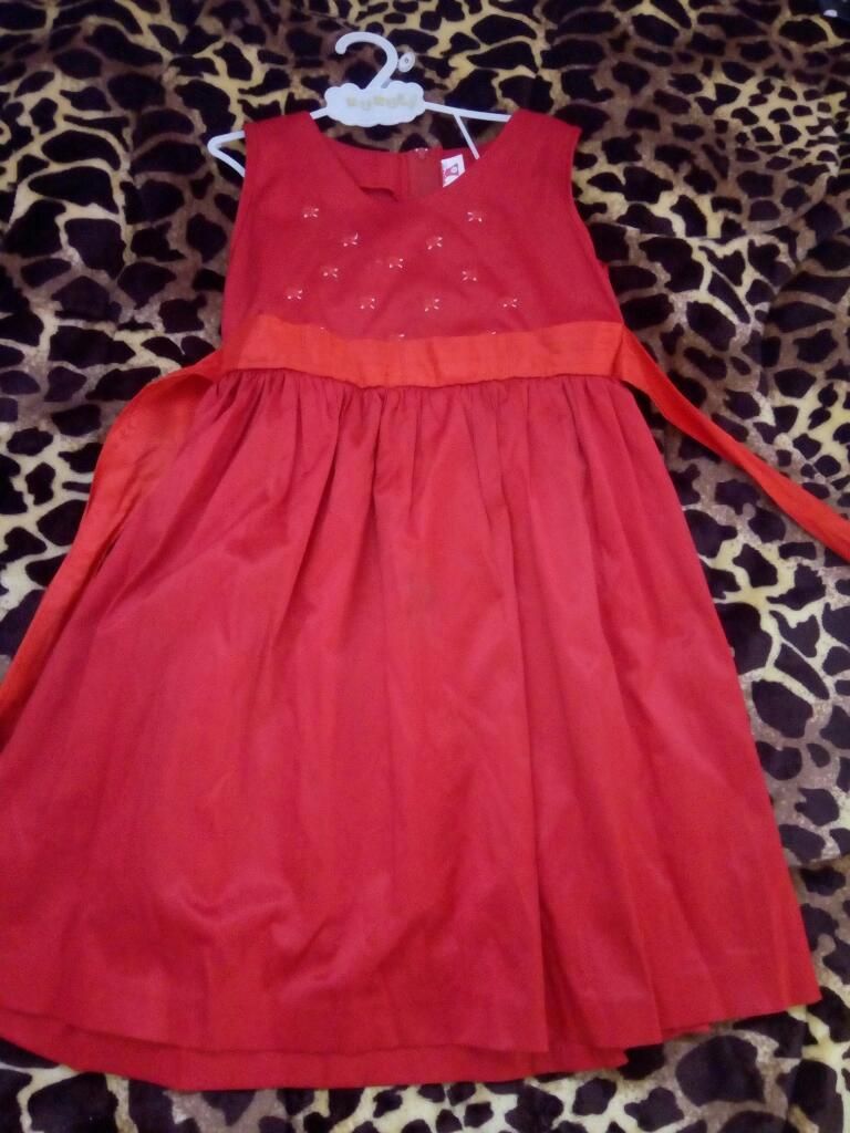 Vestido de Fiesta Color Rojo