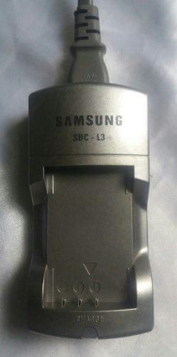 Cargador Samsung Sbc-l3 Bateria Camara