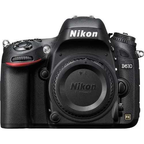 Cámara Nikon D610 Fx 24.3mp Full Hd Cuerpo