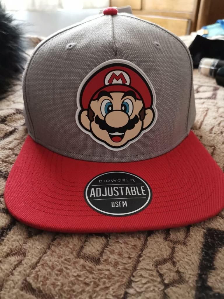 Gorra Súper Mario Oficial de Nintendo